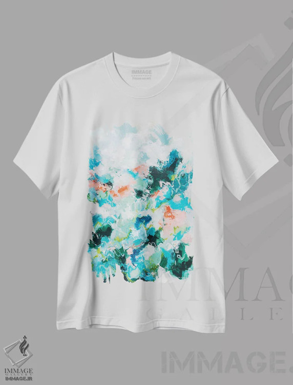 تیشرت سفید طرح دار وعده اثر کریستینا دالا والنتینا | immage.ir