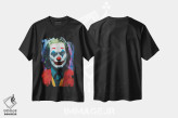 تیشرت مشکی طرح دار جوکر، هنر فاخر معاصر اثر کریگ کمپبل | immage.ir