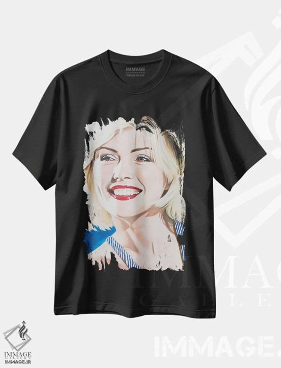تیشرت مشکی طرح دار دبی هری، هنر فاخر معاصر اثر کریگ کمپبل | immage.ir
