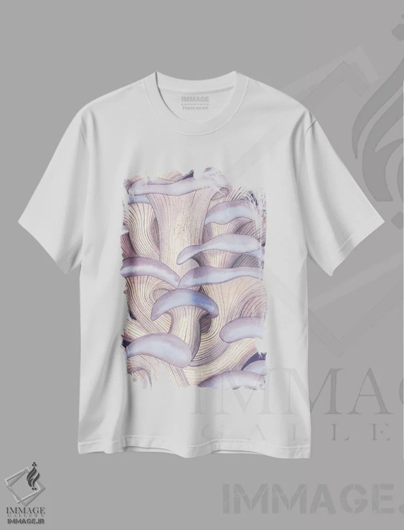 تیشرت سفید طرح دار مری قارچی ها، مدیوم اثر کترین جی مک الروی | immage.ir