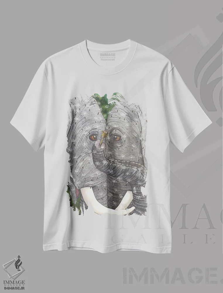 تیشرت سفید طرح دار امیدوارم همه آرزوهات برآورده بشه، دکور معاصر اثر کترین جی مک الروی | فروشگاه ایماژ