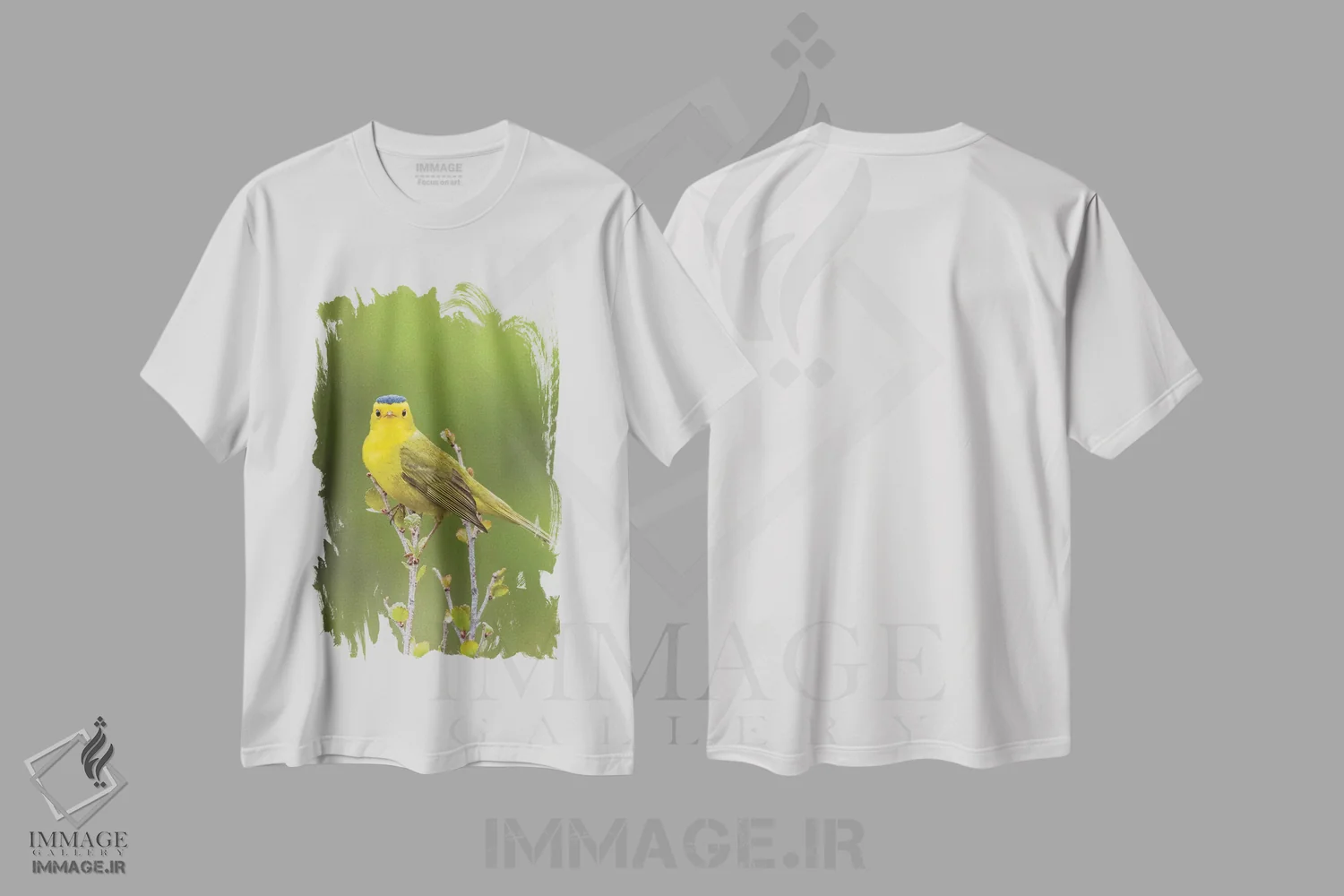 تیشرت سفید طرح دار چکچک ویلسون، مدیوم اثر کن آرچر | فروشگاه ایماژ