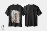تیشرت مشکی طرح دار کایوت در پاییز اثر کن آرچر | فروشگاه ایماژ
