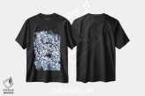 تیشرت مشکی طرح دار برف ماه نو، دکور معاصر اثر کریتیو اینگرید | immage.ir