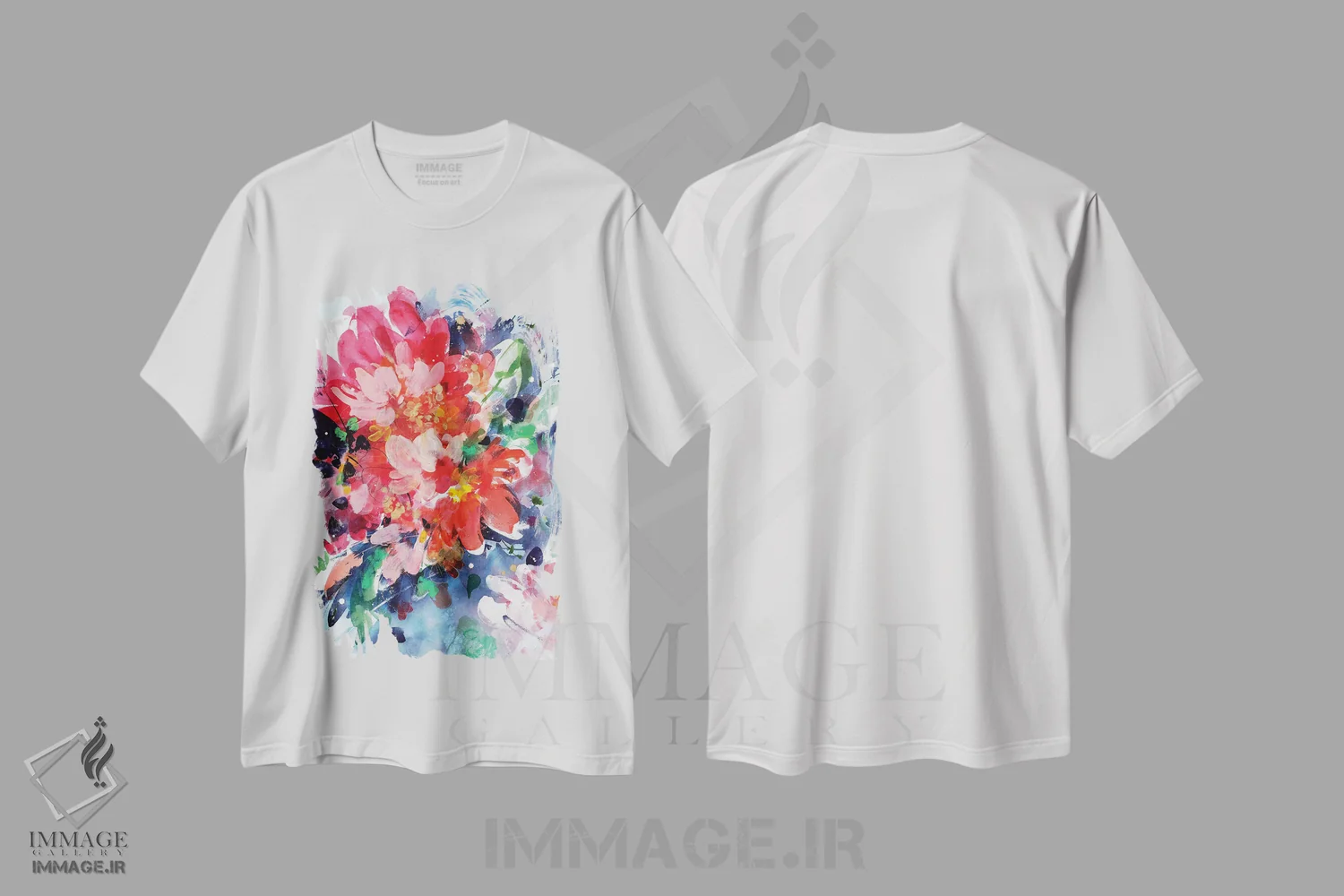 تیشرت سفید طرح دار آغوش کیهانی، دکور معاصر اثر کریتیو اینگرید | immage.ir