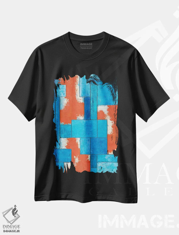 تیشرت مشکی طرح دار واکاوی یک اثر استیفن چیمینی | immage.ir