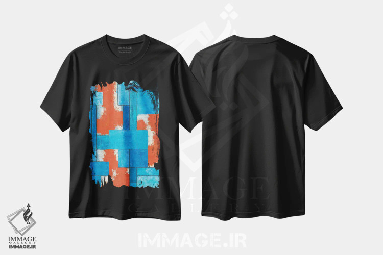 تیشرت مشکی طرح دار واکاوی یک اثر استیفن چیمینی | immage.ir