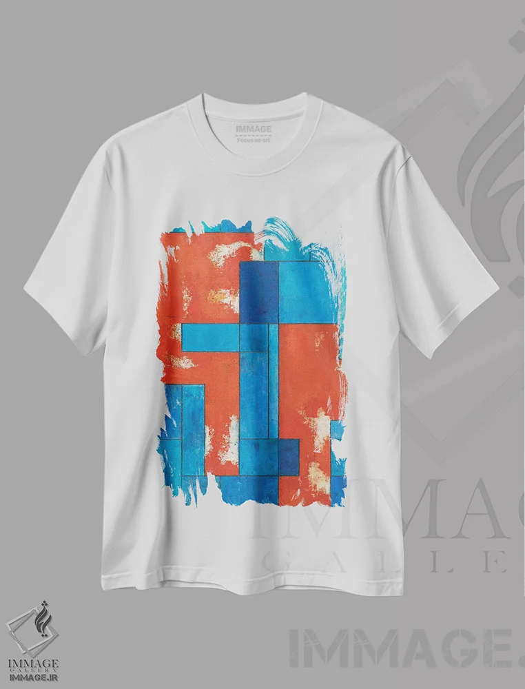 تیشرت سفید طرح دار واکاوی سه اثر استیفن چیمینی | فروشگاه ایماژ