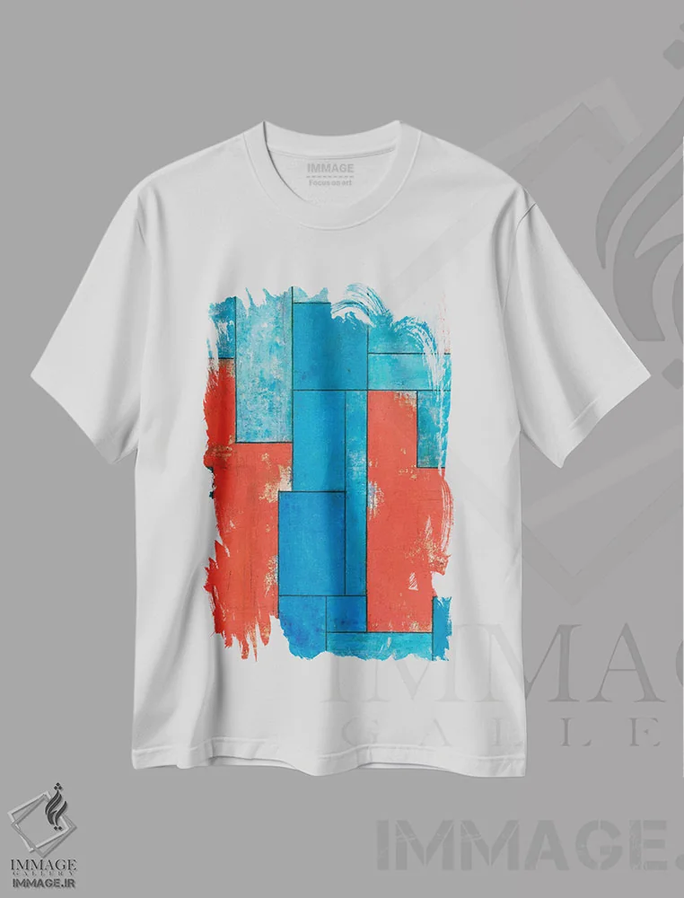 تیشرت سفید طرح دار واکاوی دو اثر استیفن چیمینی | immage.ir