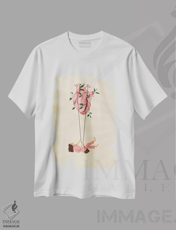 تیشرت سفید طرح دار کوچک ترین چیزها، هنر دیجیتال اثر اله چیریتسکو | فروشگاه ایماژ