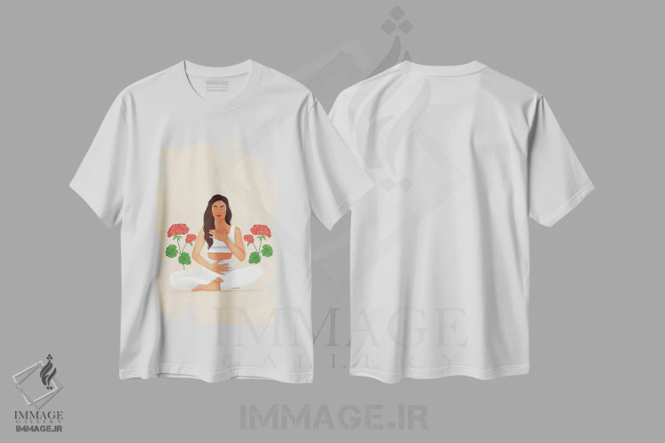 تیشرت سفید طرح دار اسکورپیو، هنر دیجیتال اثر اله چیریتسکو | فروشگاه ایماژ