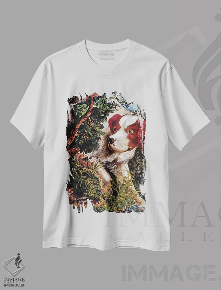 تیشرت سفید طرح دار 1866,C&I: فضای نزدیک، ۱۸۶۶ اثر کاریه و آیووز | فروشگاه ایماژ