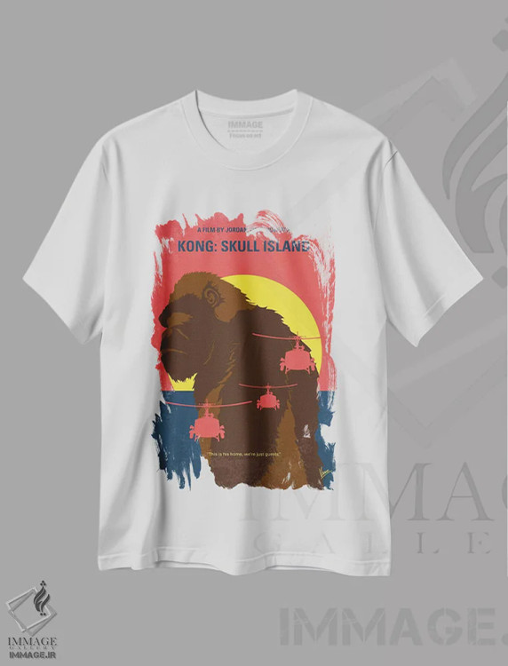 تیشرت سفید طرح دار آثار چانکونگ - immage.ir