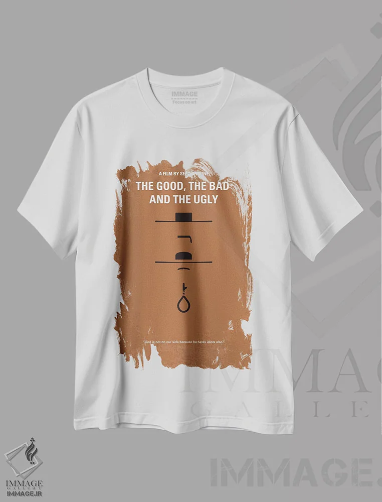 تیشرت سفید طرح دار آثار چانکونگ - فروشگاه ایماژ