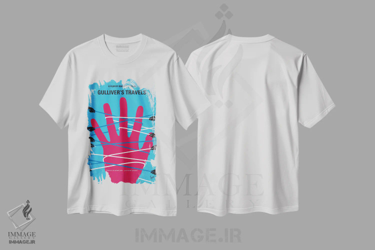 تیشرت سفید طرح دار آثار چانکونگ - فروشگاه ایماژ