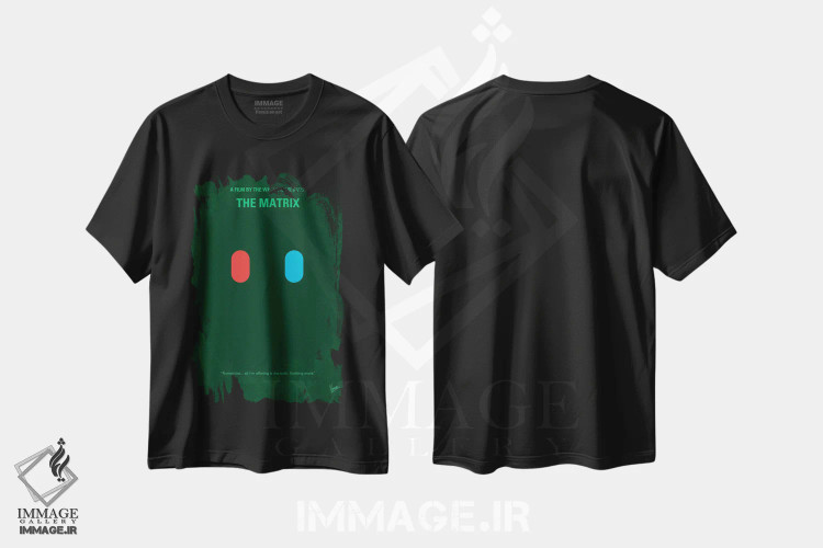 تیشرت مشکی طرح دار آثار چانکونگ - immage.ir