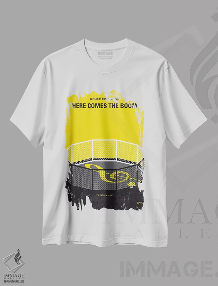 تیشرت سفید طرح دار آثار چانکونگ - immage.ir