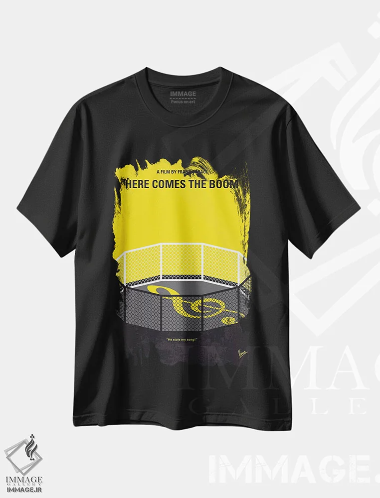 تیشرت مشکی طرح دار آثار چانکونگ - فروشگاه ایماژ