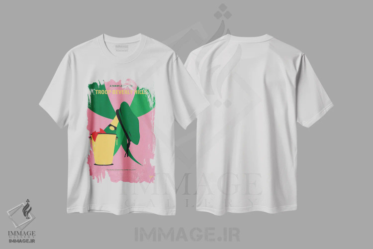 تیشرت سفید طرح دار آثار چانکونگ - immage.ir