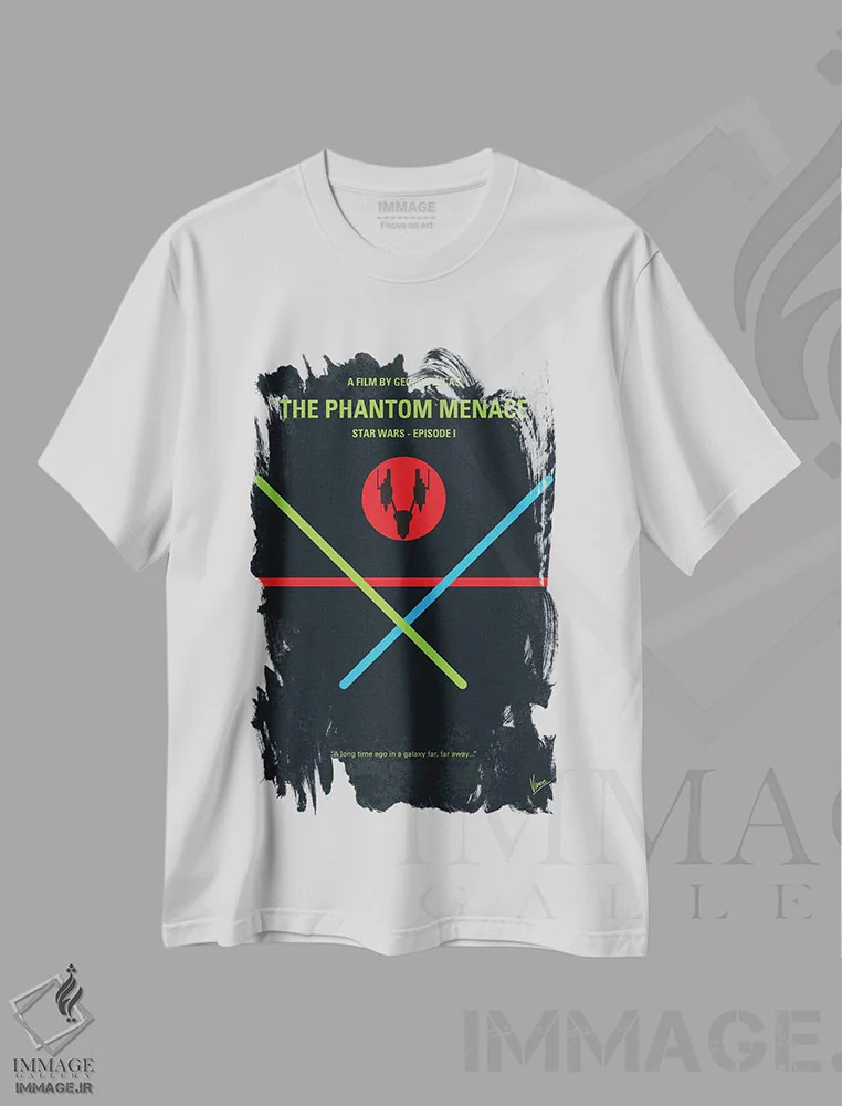 تیشرت سفید طرح دار آثار چانکونگ - فروشگاه ایماژ