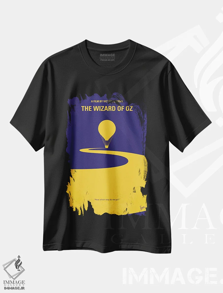 تیشرت مشکی طرح دار آثار چانکونگ - immage.ir