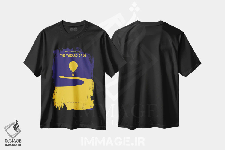 تیشرت مشکی طرح دار آثار چانکونگ - immage.ir