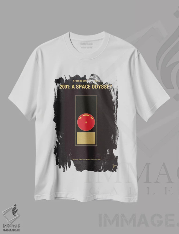 تیشرت سفید طرح دار آثار چانکونگ - immage.ir