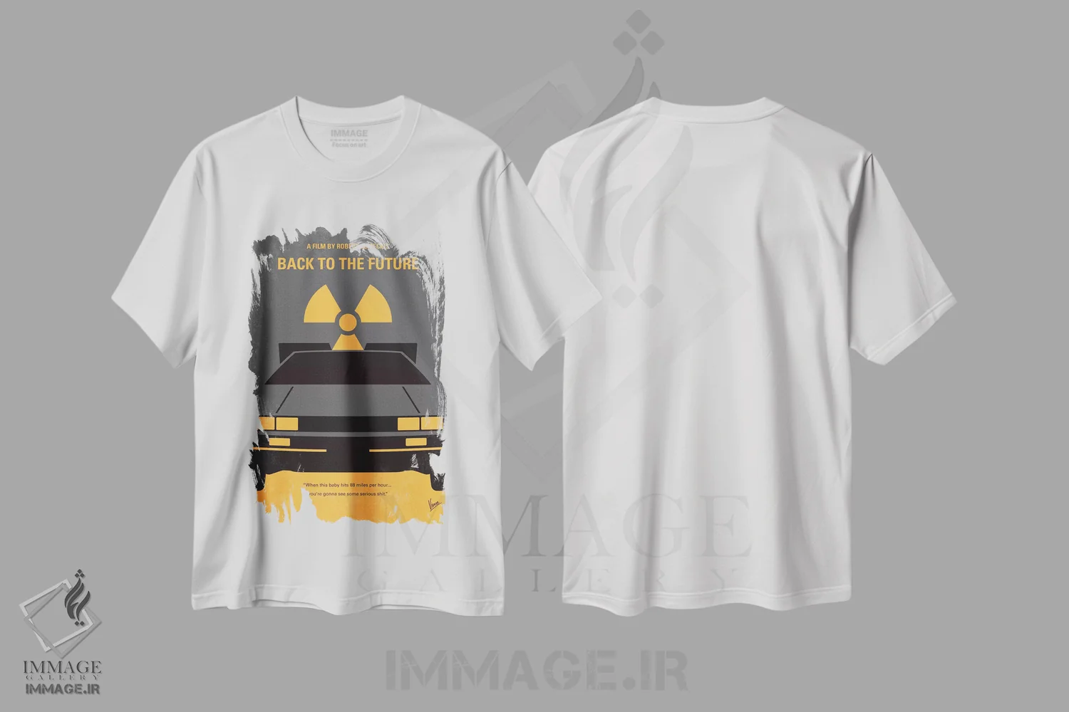 تیشرت سفید طرح دار آثار چانکونگ - immage.ir