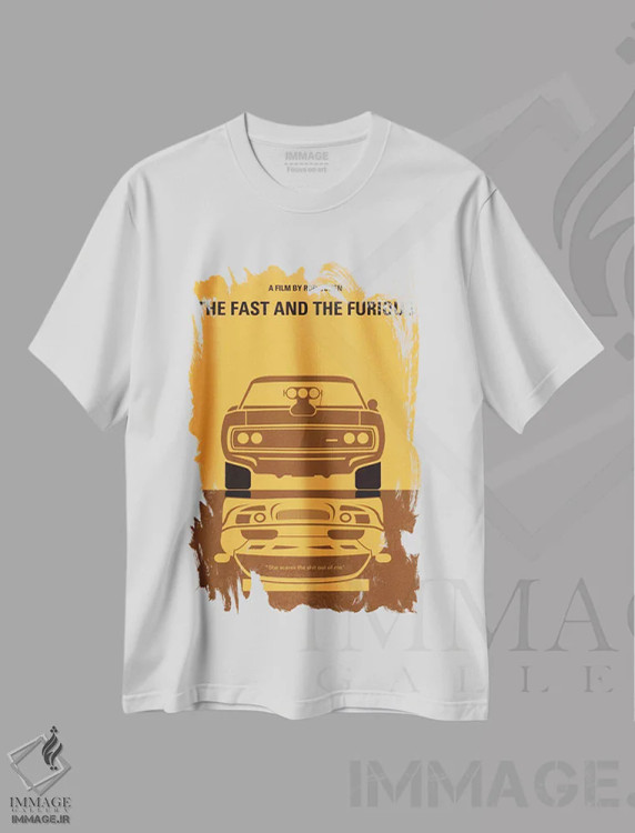 تیشرت سفید طرح دار آثار چانکونگ - immage.ir