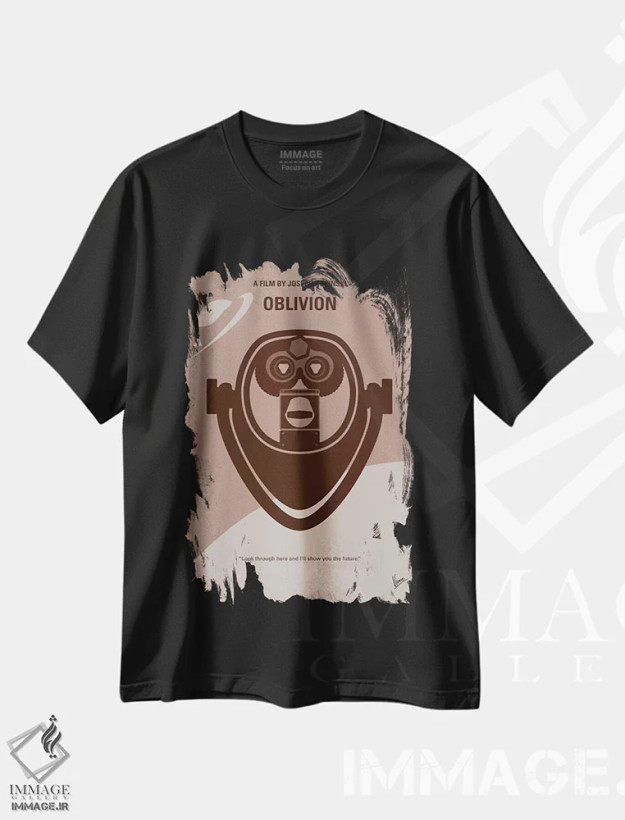 تیشرت مشکی طرح دار آثار چانکونگ - immage.ir