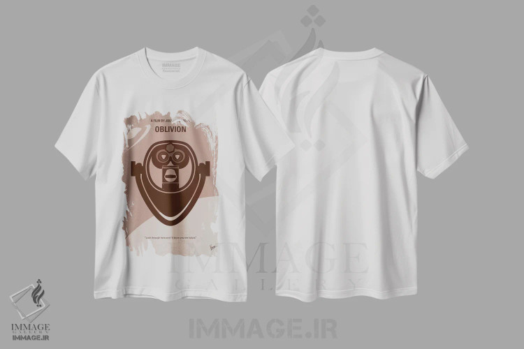 تیشرت سفید طرح دار آثار چانکونگ - فروشگاه ایماژ