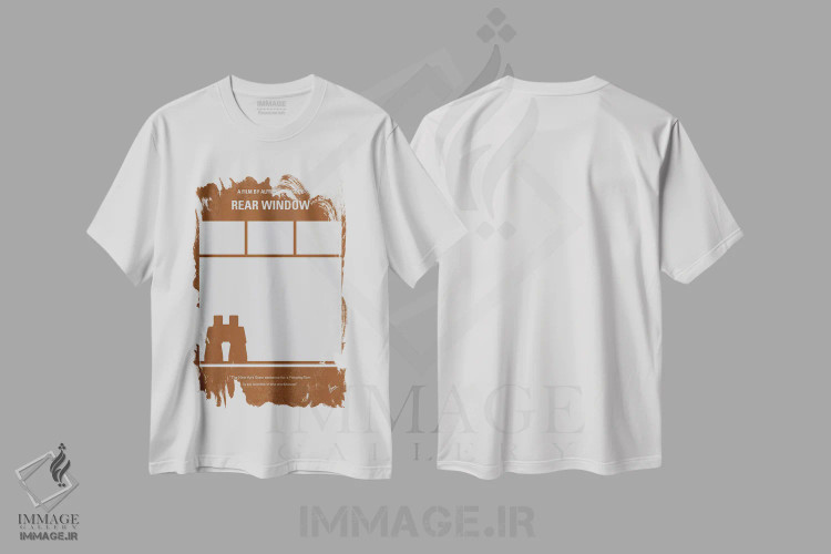 تیشرت سفید طرح دار آثار چانکونگ - immage.ir