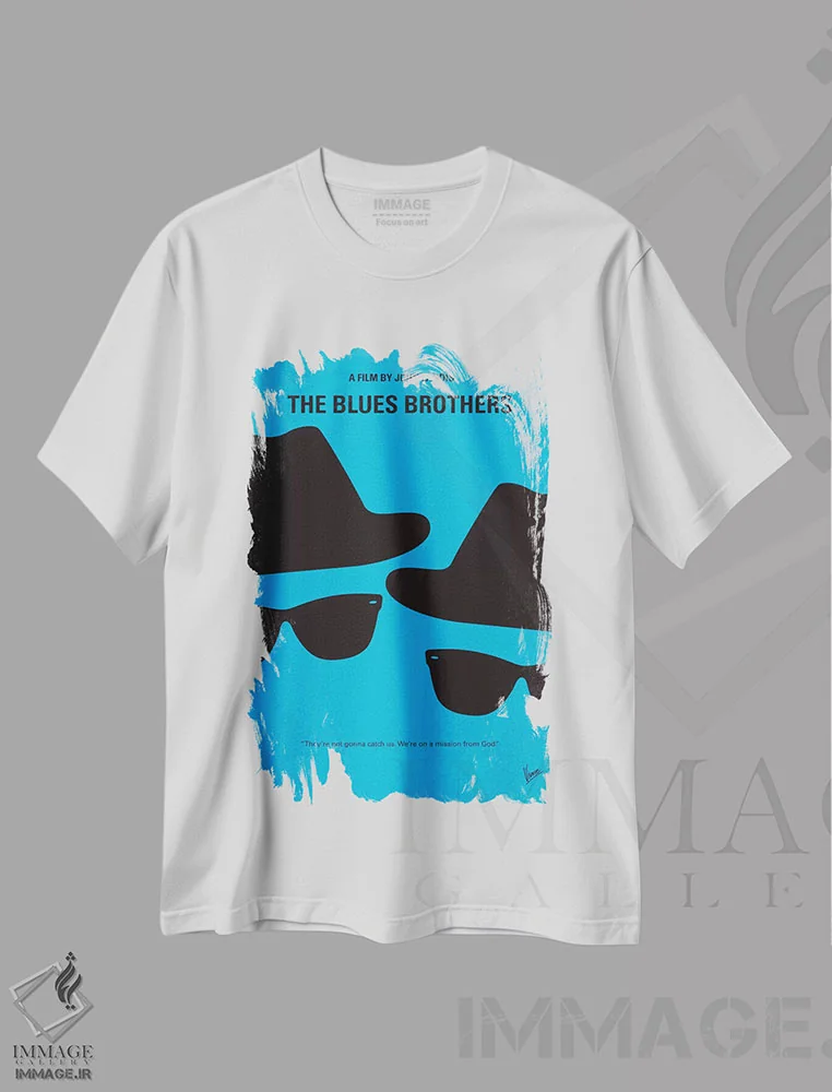 تیشرت سفید طرح دار آثار چانکونگ - فروشگاه ایماژ