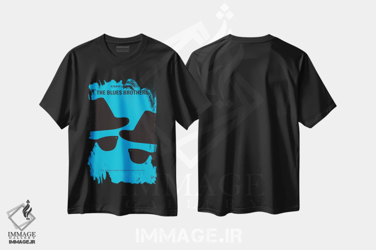 تیشرت مشکی طرح دار آثار چانکونگ - immage.ir