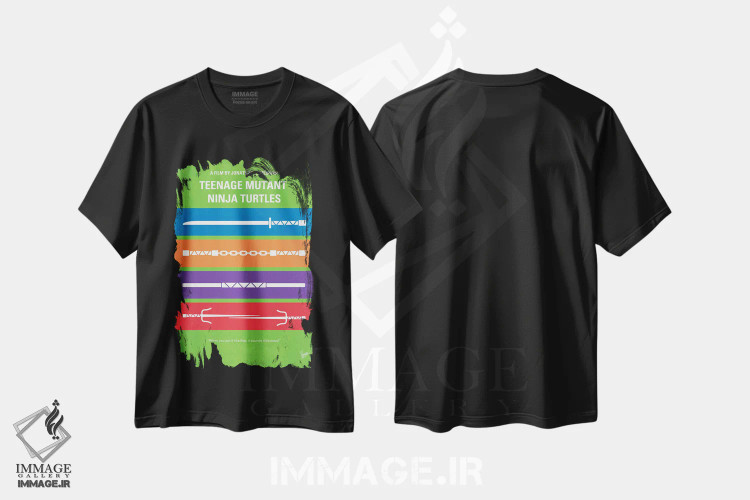 تیشرت مشکی طرح دار آثار چانکونگ - immage.ir