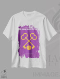 تیشرت سفید طرح دار آثار چانکونگ - immage.ir