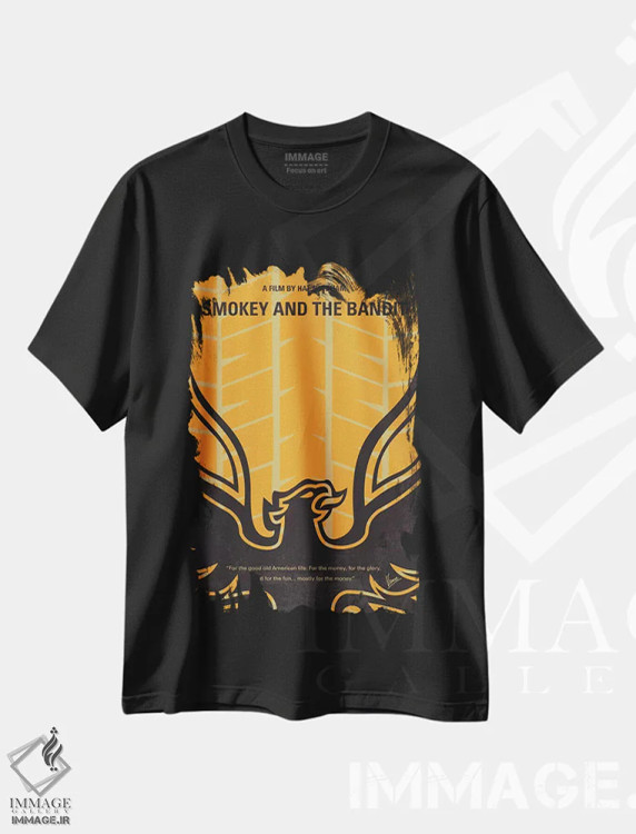 تیشرت مشکی طرح دار آثار چانکونگ - immage.ir