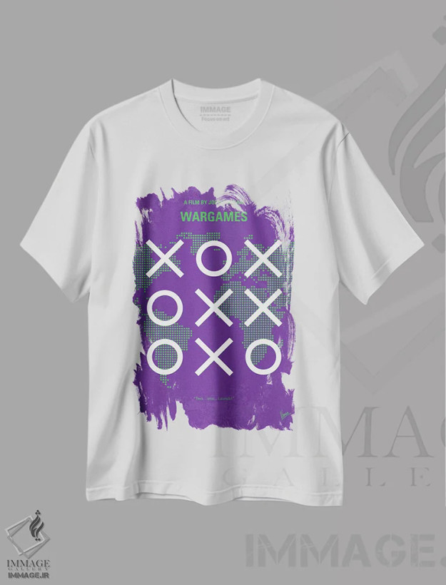 تیشرت سفید طرح دار آثار چانکونگ - immage.ir