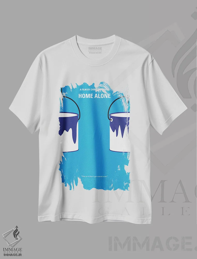 تیشرت سفید طرح دار آثار چانکونگ - فروشگاه ایماژ