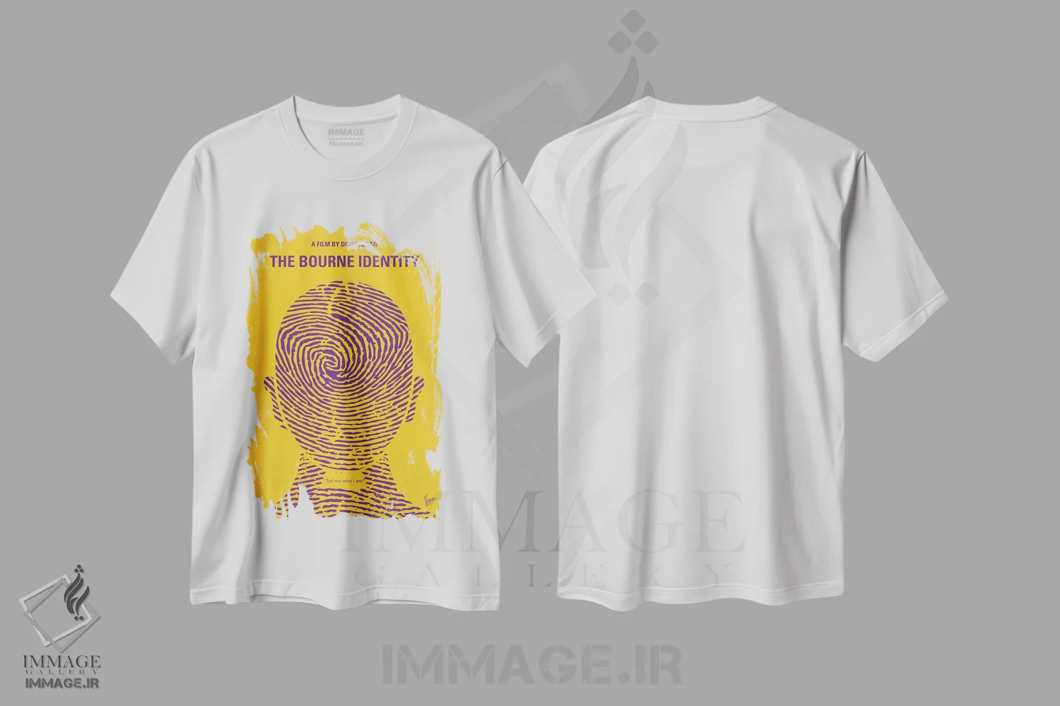 تیشرت سفید طرح دار آثار چانکونگ - immage.ir