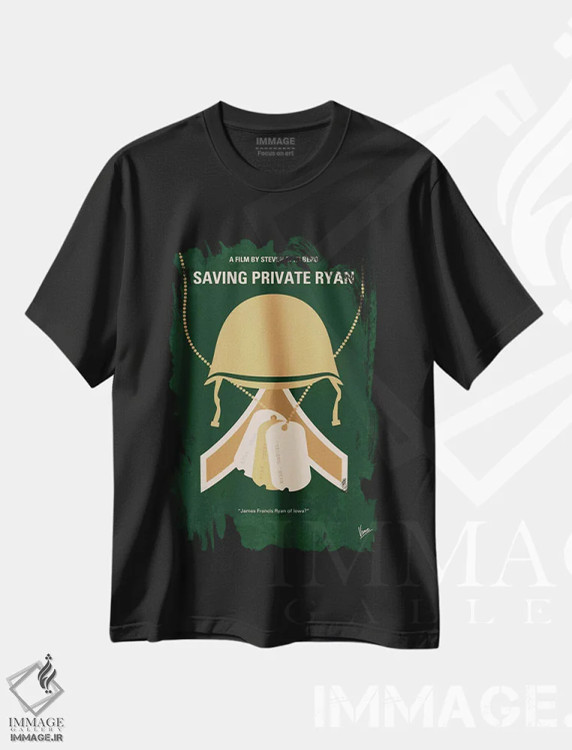 تیشرت مشکی طرح دار آثار چانکونگ - فروشگاه ایماژ