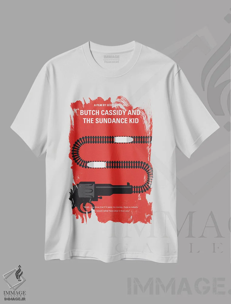 تیشرت سفید طرح دار آثار چانکونگ - immage.ir