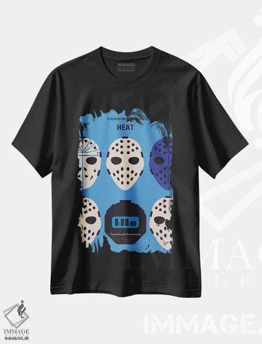 تیشرت مشکی طرح دار پوستر مینیمال فیلم مخمصه، هنر دیجیتال اثر چانکونگ | فروشگاه ایماژ