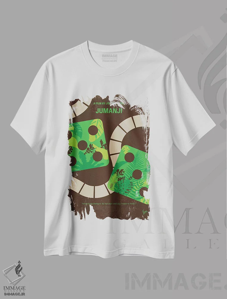 تیشرت سفید طرح دار آثار چانکونگ - immage.ir
