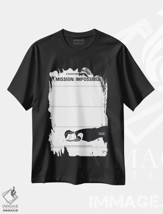 تیشرت مشکی طرح دار آثار چانکونگ - فروشگاه ایماژ