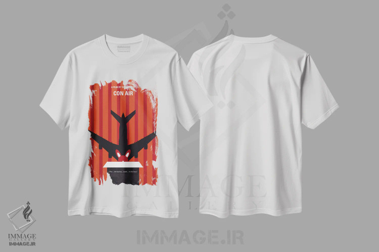 تیشرت سفید طرح دار آثار چانکونگ - فروشگاه ایماژ