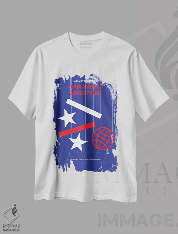 تیشرت سفید طرح دار آثار چانکونگ - فروشگاه ایماژ