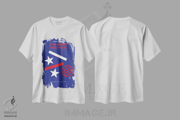 تیشرت سفید طرح دار آثار چانکونگ - فروشگاه ایماژ