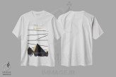 تیشرت سفید طرح دار آثار چانکونگ - فروشگاه ایماژ