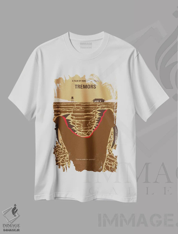 تیشرت سفید طرح دار آثار چانکونگ - فروشگاه ایماژ
